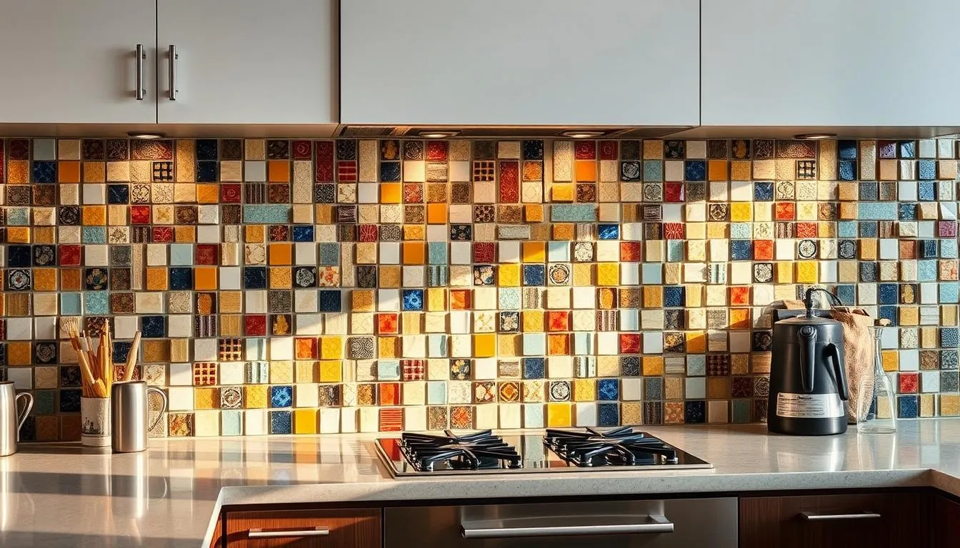 Add Character with Recycled Tile Accents for Your Home