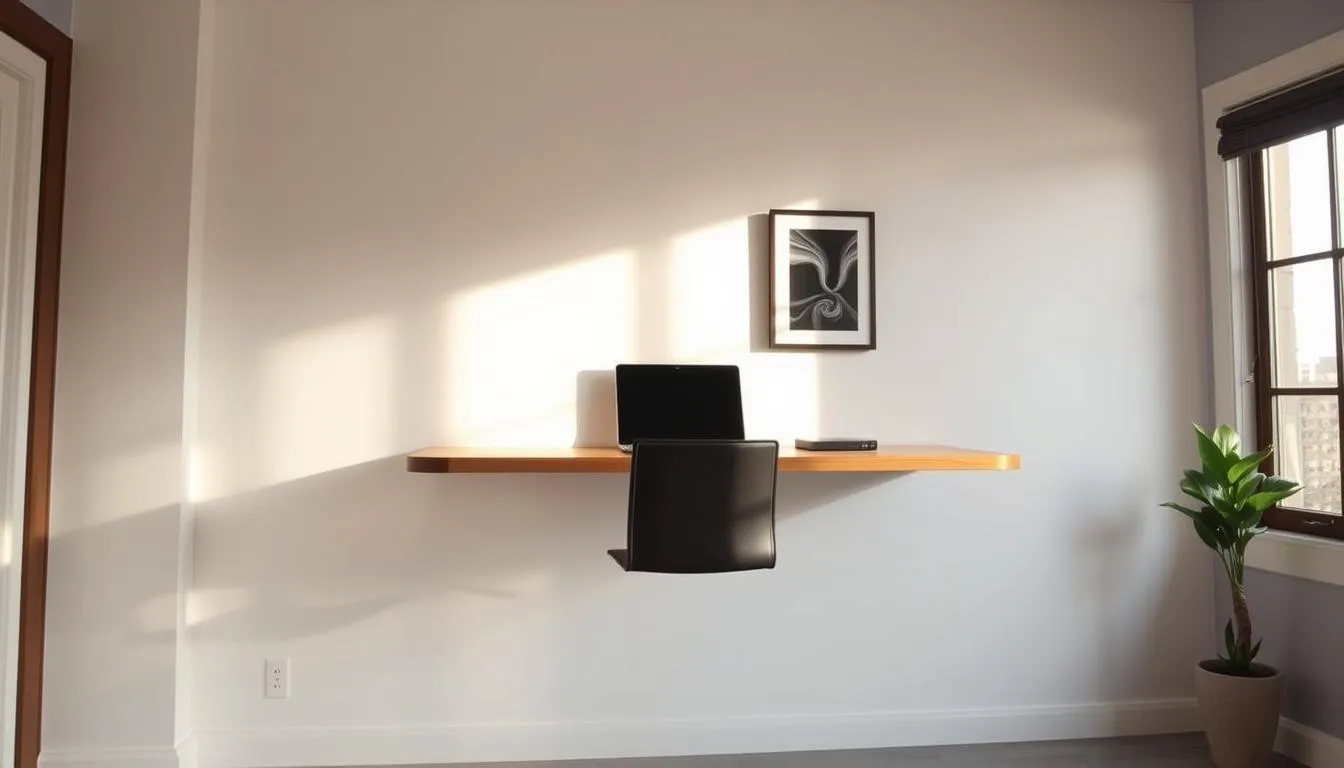 Easy DIY Floating Desk Installs for Home Office