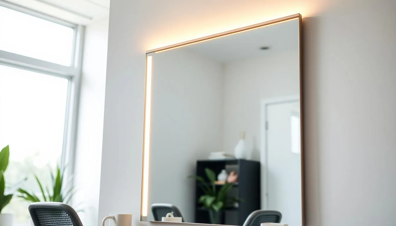 lighting mirror