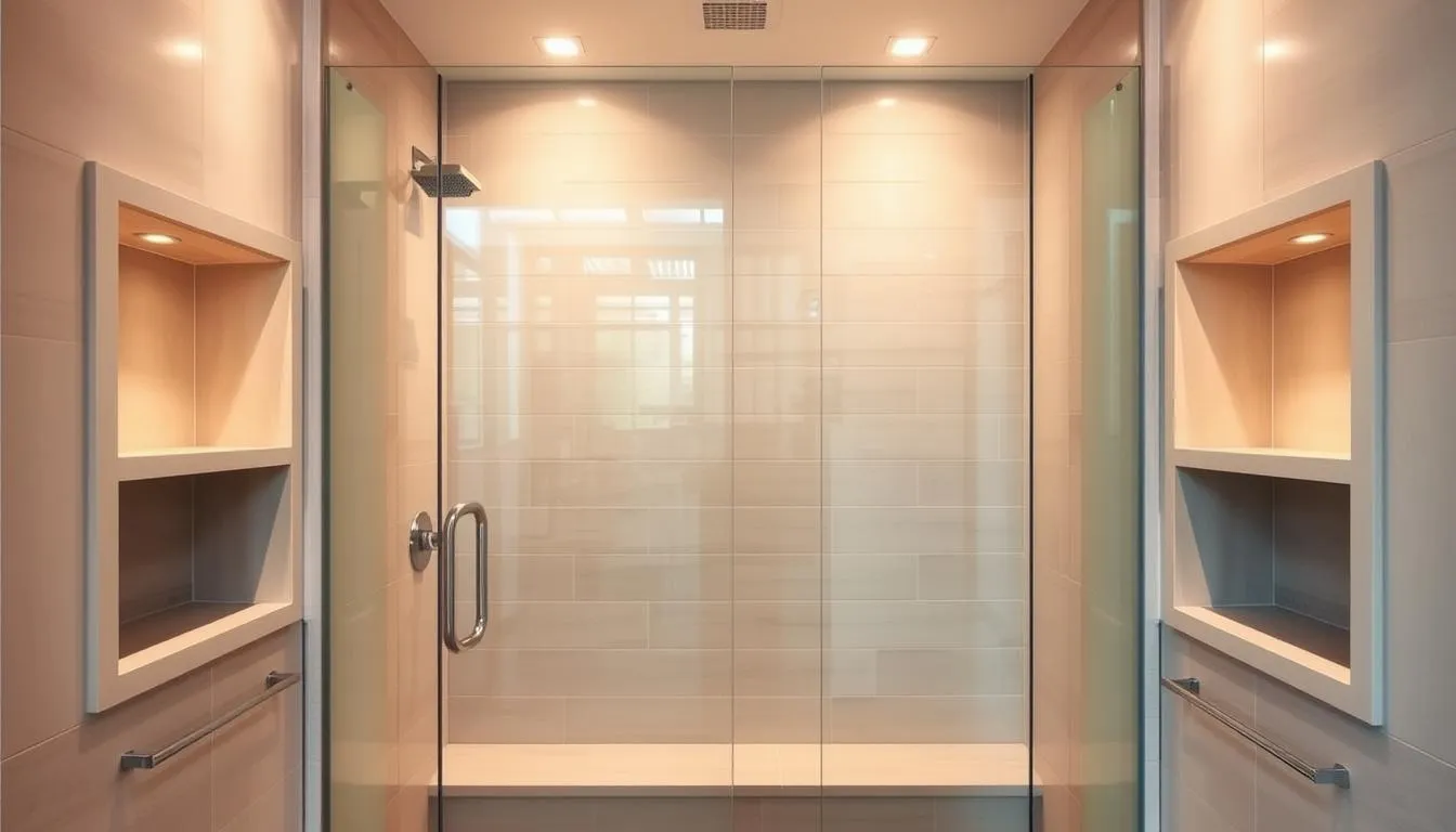 alcove shower